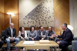 El president de les Corts Valencianes ha recibido al director de la Feria Internacional del Libro de la ciudad de Nueva York
