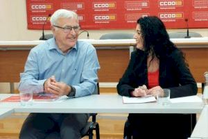 Joan Ribó acorda amb CCOO reforçar el Pacte per l’Ocupació amb mesures que orienten les persones aturades cap als nous jaciments d'ocupació