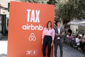 Sandra Gómez propone una tasa de seis euros a los Airbnb para evitar más pisos turísticos en Valencia