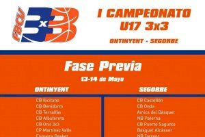 Segorbe albergará el I Campeonato de Baloncesto de Clubes U17 3x3