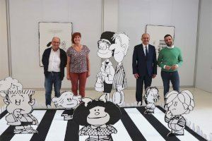 Oberta al públic l'exposició Quino, Mafalda y mucho más