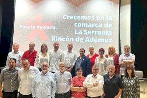 Presentación candidatos a las alcaldía del PSPV-PSOE La Serranía y Rincón de Ademuz