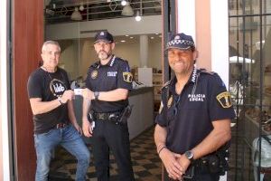 La Policía Local de Onda fortalece su servicio de apoyo a los comercios con una campaña de proximidad