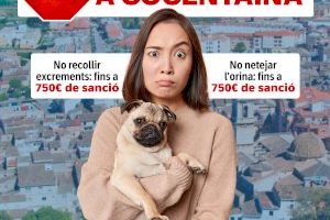 L'Ajuntament de Cocentaina impulsa una nova campanya de sensibilització per a la recollida d'excrements canins