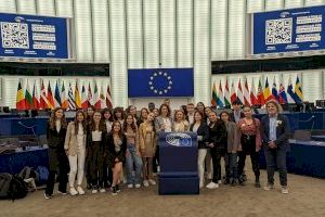 El IES Bellaguarda debate en Estrasburgo