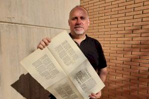 El catedrático de la UA Josep Lluís Martos data la primera obra poética en catalán de la imprenta valenciana
