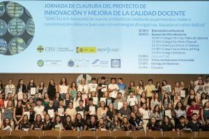Más de un centenar de escolares valencianos aíslan 61 microorganismos como productores de potenciales antibióticos, en el proyecto SWICEU