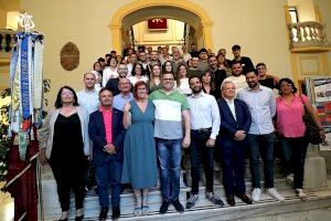 El Ayuntamiento recibe a la Lira Saguntina por ganar el 46 Certamen de Bandas de la Diputación de Valencia