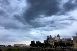 Tormenta y descenso de las temperaturas: viernes complicado en la Comunitat Valenciana