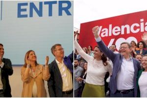 Los candidatos a la Generalitat prometen bajar impuestos, mejorar el empleo, la vivienda y la seguridad en la Comunitat Valenciana