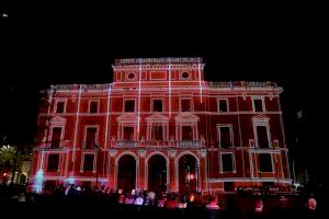 Música electrónica y videomapping del 200 aniversario de la Diputación marcan la participación de la institución en la Nit de l’Art