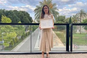 Una profesora de matemáticas de Burriana recibe el premio Magistrales de la UPV