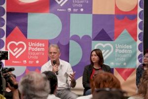 Unides Podem-EU anuncia en Castelló empresas públicas en alimentación y energía y regular el precio del alquiler