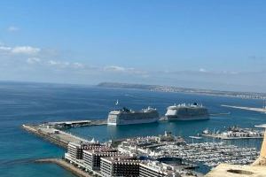 La seguridad, la movilidad y la limpieza son los aspectos más valorados por los cruceristas que llegan a Alicante