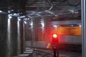 La Generalitat licita las obras de renovación de vía de los tramos subterráneos de las líneas 3, 5, 7 y 9 de Metrovalencia