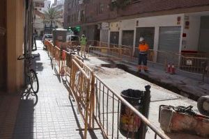 Benidorm inicia la implantación de la red de aguas pluviales y la plataforma única en la calle Buen Pastor
