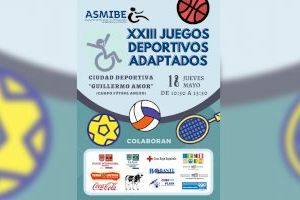 Asmibe celebra mañana en la Ciudad Deportiva Guillermo Amor los XXIII Juegos Deportivos Adaptados con más de 250 participantes