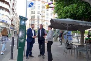 Eduardo del Pozo (CS) plantea la posibilidad de eliminar la zona azul de aparcamiento en Castelló