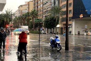 Les tempestes s'estendran aquest dijous per la Comunitat Valenciana que roman en avís groc