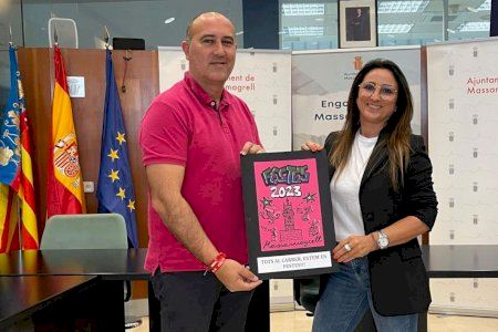 Josefa Domenech gana el VII Concurso de Diseño de la Camiseta de Fiestas 2023 de Massamagrell