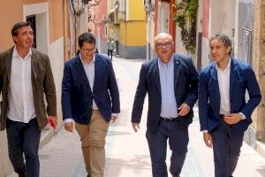 Andreu Verdú y el secretario autonómico de Turismo ponen en valor el potencial de La Vila como polo turístico de visitantes