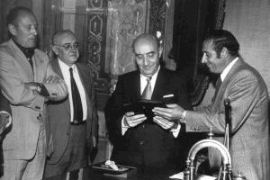 La Fundación conmemora el 50 aniversario de la concesión de la Medalla de Oro de Villena a José María Soler