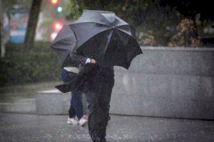 La C. Valenciana arranca nueva semana con lluvias y tormentas