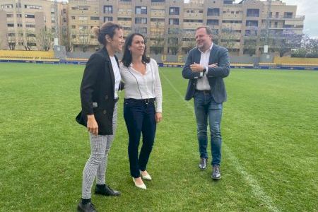 La Concejalía de Deportes licitará el mantenimiento del césped de los campos de fútbol municipales de Los Arcos y San Bartolomé