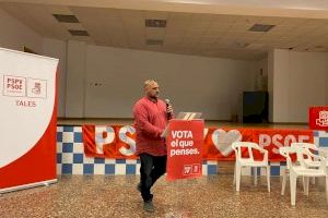 El PSPV-PSOE de Tales se compromete a la ampliación del aulario de la escuela y crear una sala multiusos