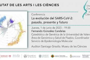 El Museu de les Ciències ofrece la conferencia ‘La evolución del SARS-CoV-2: pasado, presente y futuro’