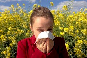 La subida de las temperaturas y la polinización conlleva un incremento de las enfermedades alérgicas