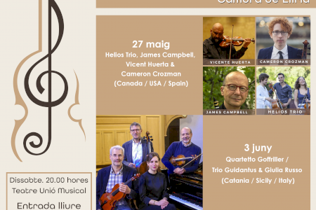 Llíria celebra el II Festival Internacional de Música de Cambra “EdetArts”