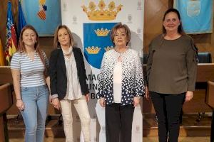 Las ganadoras de 200 euros del primer sorteo de ‘Per què compres a Borriana’ se van de compras