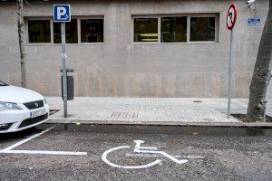 València sensorizará 207 plazas de estacionamiento PMR y carga y descarga en Poblats Marítims