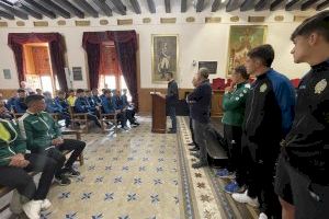 El alcalde de Elche felicita al Kelme Juvenil por su regreso a la máxima categoría del fútbol nacional juvenil