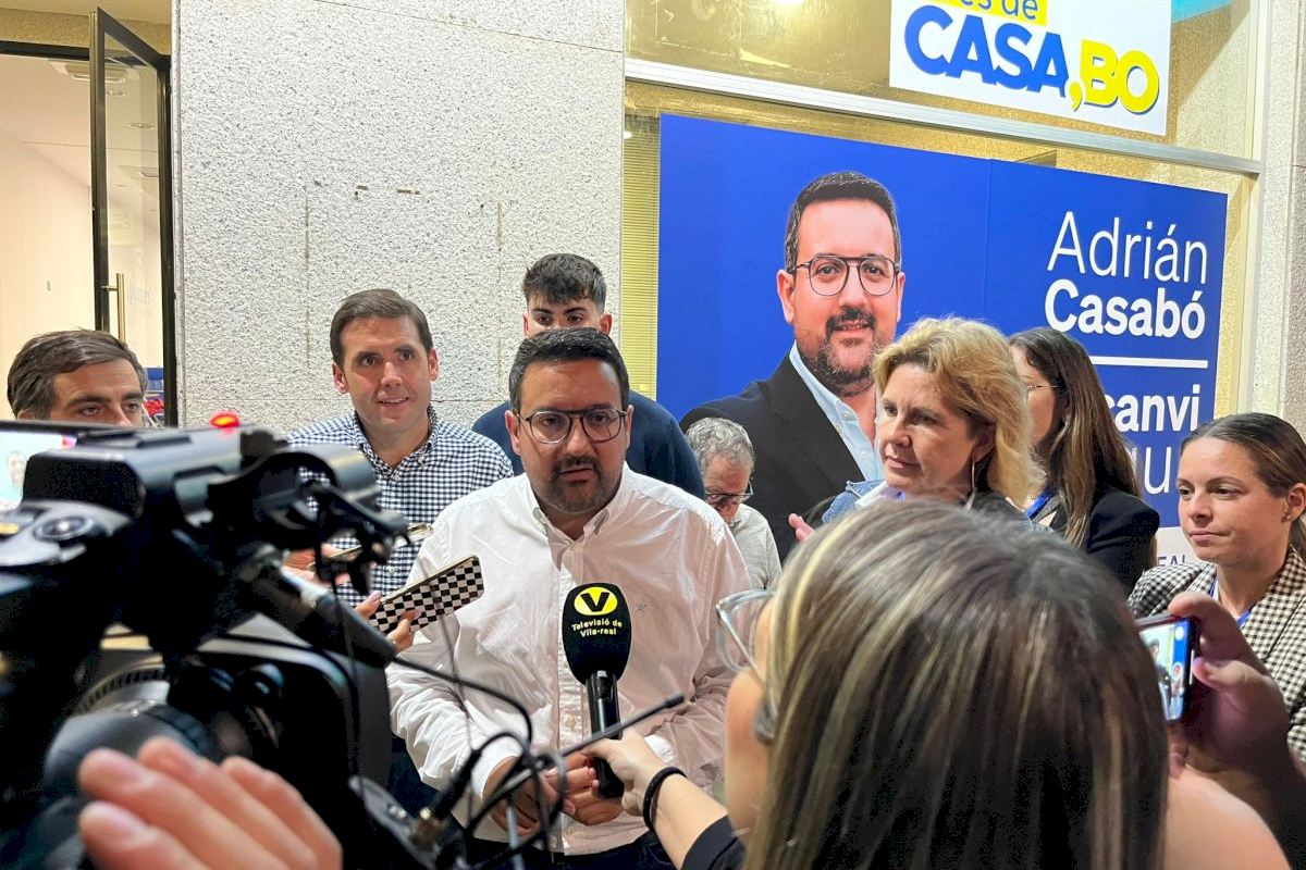 Casabó: “Gracias a los más de 7.000 vila-realenses que han apostado por el proyecto de cambio del PP”