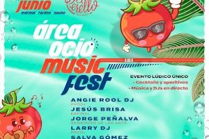 El Área Ocio Music Fest by FOTUR dentro de la celebración de la X Feria del Tomate de El Perelló
