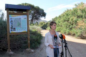 Medio Ambiente mejora la señalética del Paraje Natural Municipal Clots de la Sal i Serra de la Mola