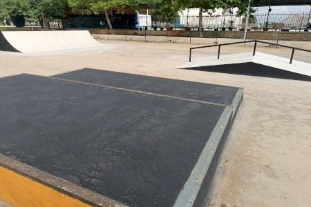 El Ayuntamiento de Almussafes remodela la Pista de Skate Park