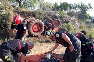 Mor un agricultor a Torreblanca després de ser aixafat pel seu tractor