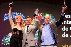 Alejandro Amenábar, Karra Elejalde y Nathalie Poza, galardonados en la inauguración del 20 Festival de Cine de Alicante