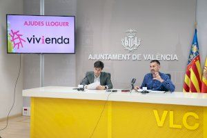 València duplica la cuantía de la convocatoria de ayudas al alquiler 2023, que pasa de 2,4 a 4 millones de euros