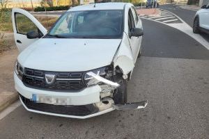 Una persecució policial a València acaba amb un accident a Alboraia