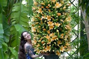 Cap de setmana d'exhibició d'art floral al Botànic