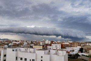Una nueva DANA traerá chubascos y tormentas este lunes a la Comunitat Valenciana