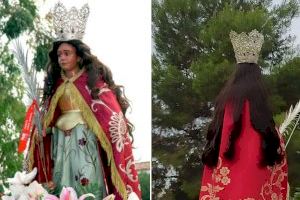 Polémica en Almassora: Santa Quiteria cambia de look