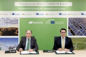 Iberdrola firma un préstamo de €1.000 millones con el BEI  para acelerar la transición energética en Europa