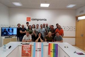 Compromís estará junto al movimiento LGTBI de València y será “un dique de contención” en las políticas de PP y Vox en los próximos 4 años