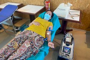 Gran acogida de los vecinos en la maratón de donación de sangre en El Campello