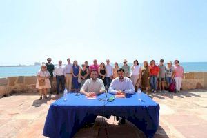 PSPV-PSOE y EU-Unides Podem han firmado un pacto de gobierno que da la mayoría absoluta a su Gobierno en el Ayuntamiento de Sagunto